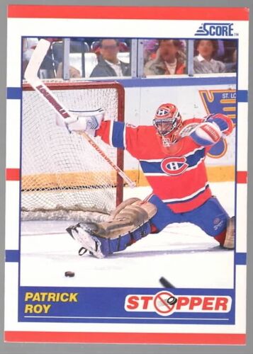 1990 Patrick Roy Score Hockey Stopper Montréal #344 - Photo 1 sur 2