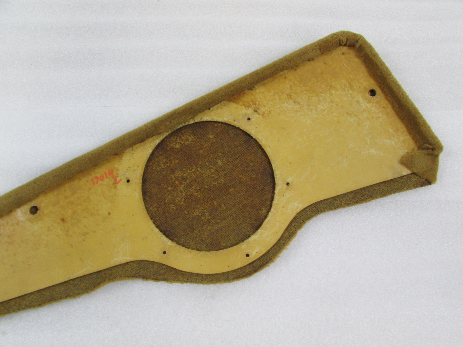 Ferrari 348, LH, Left Lower Door Carpet Panel, Beige, Used