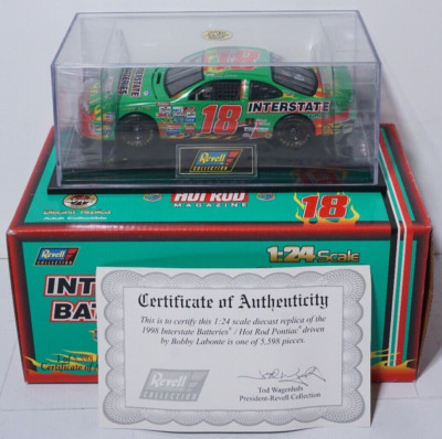 #18 Bobby Labonte 1998 Interstate Batteries Hot Rod Mag Grand Prix 1/24 Revell