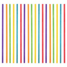 50PCS Rhythm Sticks Percussion Sticks Rhythm Music Sticks Wood Percussion Kids