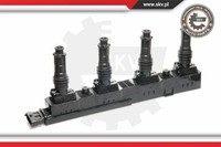 Esen SKV ZüNdspule ZüNdmodul FüR Opel Corsa C 1.2 1.2I 16V Agila (A)