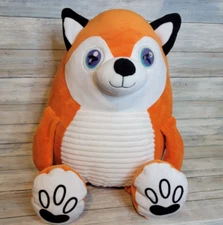 Hug Fun Flip Eye Fox Soft Plush Stuffed Animal