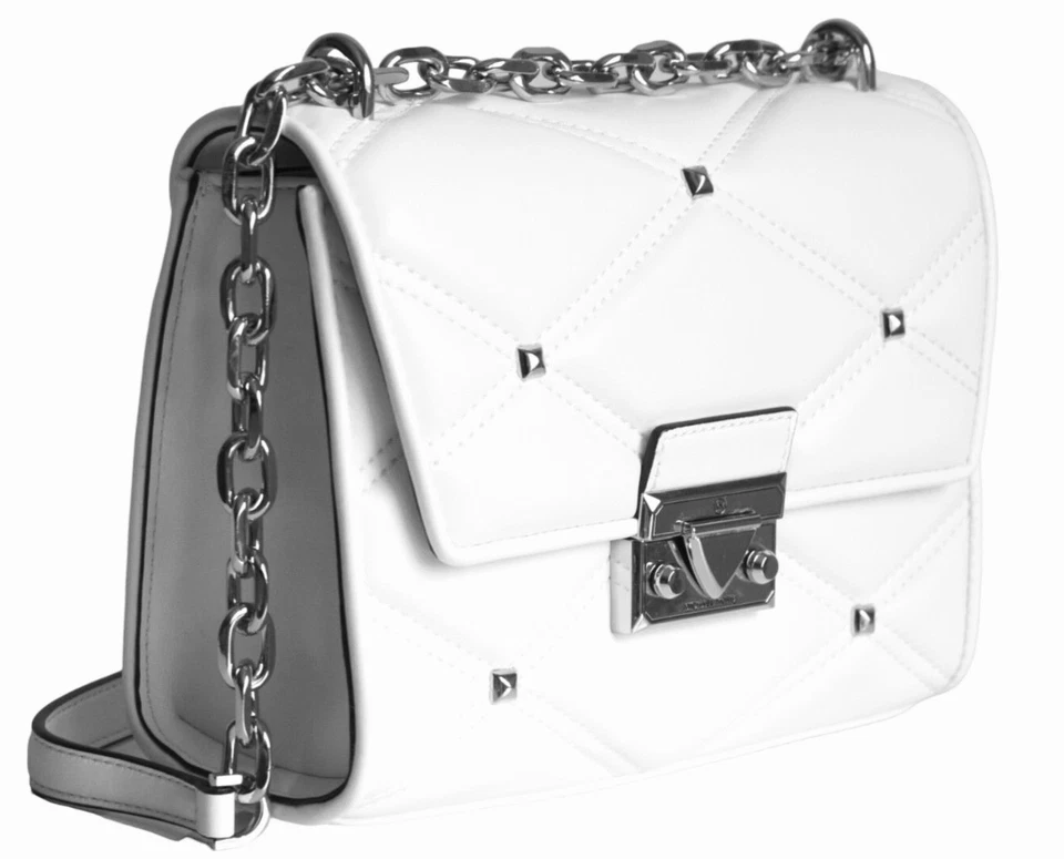 Michael Kors Tasche Bag SERENA MD FLAP SHLDR optic white 35S2SNRL2I - Bild 4 von 4