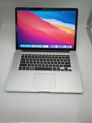 9231-c MacBook Pro (No charger)i7(4cores).16GB.120GB SSD.15.4''Retina2.5K.Big Sur