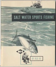 Mortimer NORTON, Old Hi / Salt Water Sports Fishing 1st Edition 1948