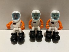 Machine Maker Mission To Mars Figures Nikko Toys Space Astronaut Qty 3