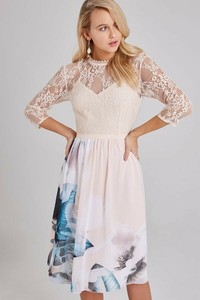 lace midi dress wedding guest