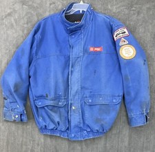 Bulwark FR Jacket Mens XL Blue Flame Resistant 30.4 ATPV Bomber Work ISSUES