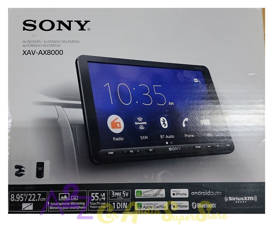 Sony XAV-AX8100 8.95'' Digital Media Receiver for sale online | eBay