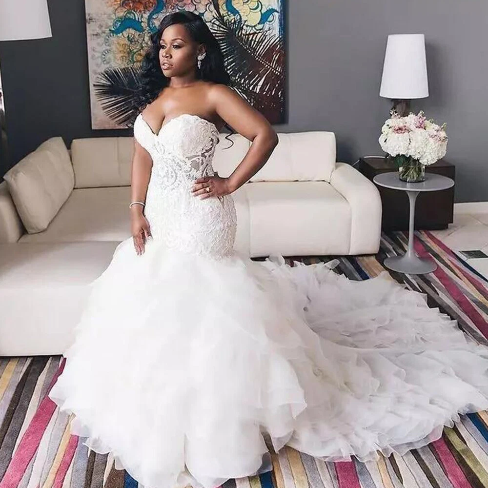 sweetheart mermaid wedding dress