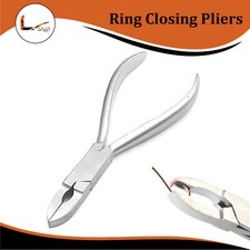 RING CLOSING PLIERS 6" Body Piercing Tools, Ring Closer Captive Bead Hoop