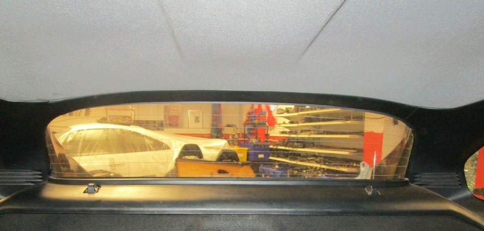 Toyota MR2 MK2 Blue Rear Window Interior Lower Trim - Mr MR2 Used Parts ...