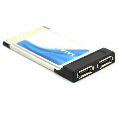 Rhombutech PCMCIA Steckkarte mit 2X eSATA Notebook