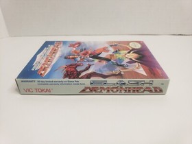 Clash At Demonhead W/ Box Original Nintendo NES Game 1990 Tested Clean