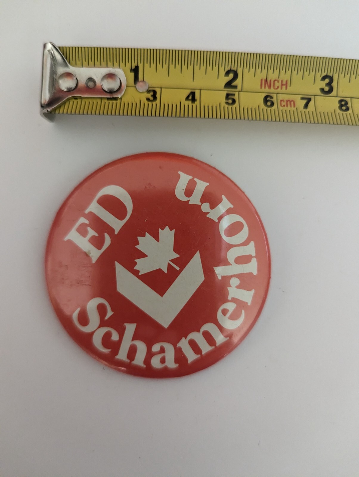 Vintage Button Pin Pinback ED Schamerhorn Canadian Election PIN | eBay