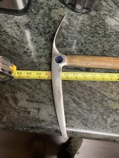 Antique Ice Axe CAMP INTERALP EIGER Made In Italy, Wooden Shaft  Vintage, Clean