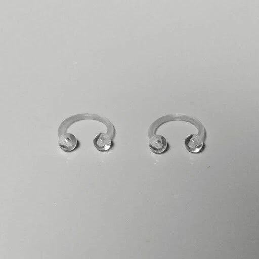 Septum Piercing Retainer Hidden