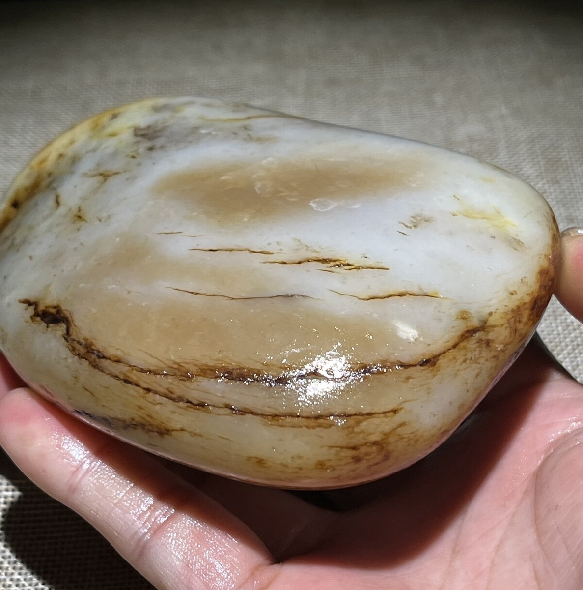 Certified 100% Hetian jade Raw stone~和田玉原石籽料 | eBay Certified 100% Hetian jade Raw stone~和田玉原石籽料 | eBay