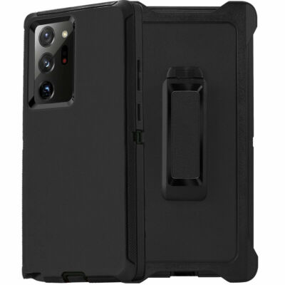 For Samsung Galaxy Note 20 20 Ultra Shockproof Heavy Duty Case w/ Holster  Clip