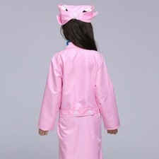 Children Doctors Nurses Coat Uniform Surgery Surgeon Operation Police Costume