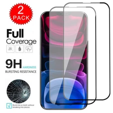For iPhone 13 / Pro / Max/ 13 Pro Max Full Cover Tempered Glass Screen Protector