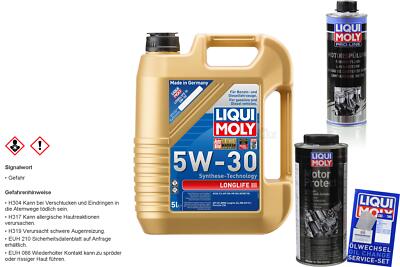 5L Liqui Moly Longlife III 5W-30 Motoröl Pro-Line Motorspülung MotorProtect