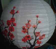 16" Set of 4 Printed Chinese Paper Lantern Birthday Party Wedding Decoration