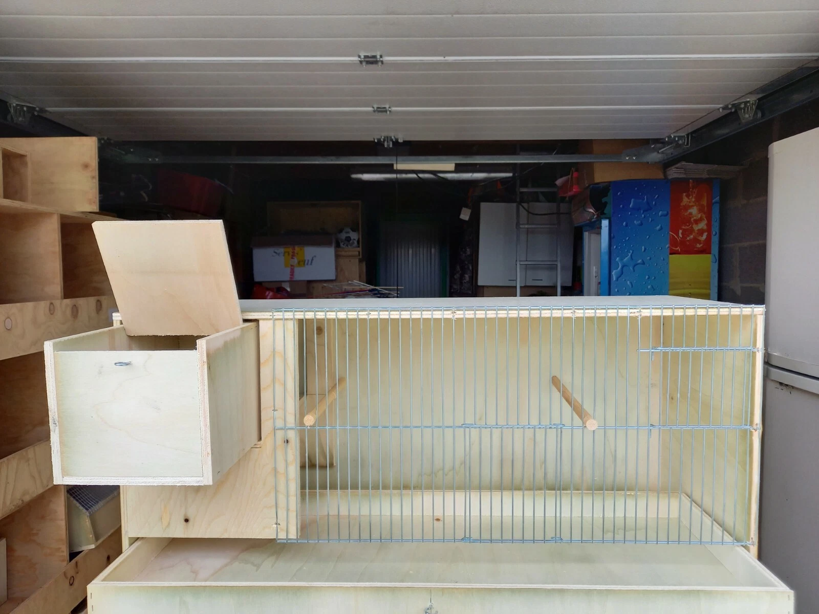 1 breeding cage, breeding battery with nest drawer ideal parakeet, touie, Catherine