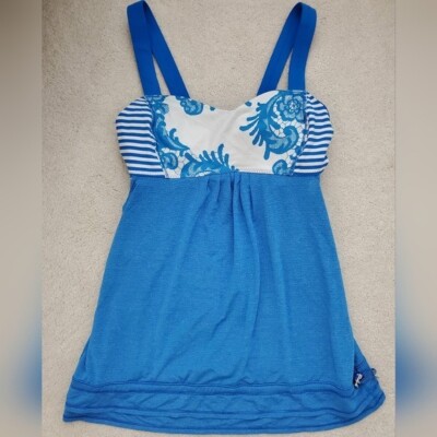 Lululemon Back On Track Tank in Beaming Blue  sz8