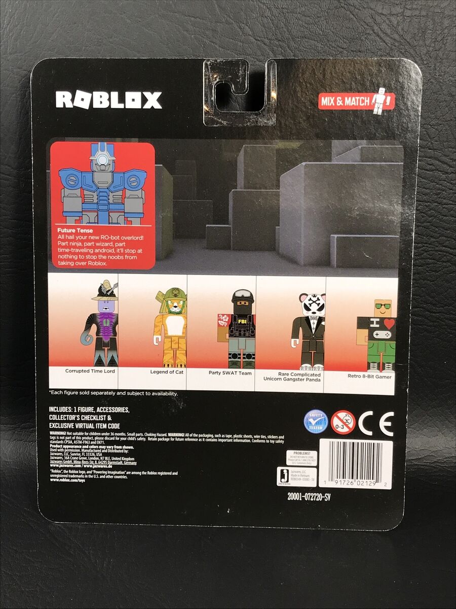  Roblox Avatar Shop Series Collection - Future Tense Figure Pack  [Includes Exclusive Virtual Item] : Everything Else