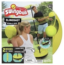 Swingball Slingshot Wobble Base Family Garden Tennis Game Summer Travel NEW