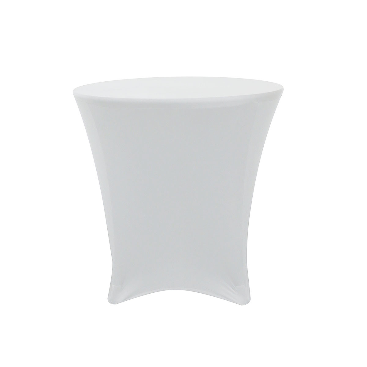 S Round, Stretch Tablecloth For Cocktail Tables 30"dx30"h