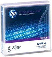 HP LTO-6 Ultrium 6.25TB MP RW Data Cartridge Model C7976A