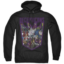 Transformers Hoodie Decepticon Collage Black Hoody