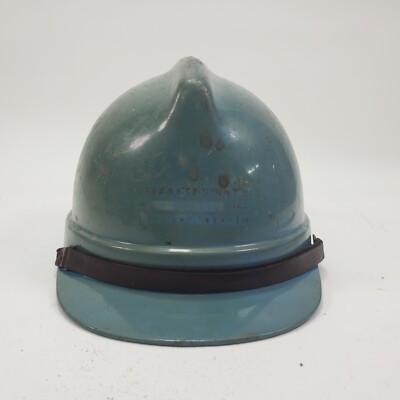 Vintage Chevron Oil Hard Hat Helmet Blue Cromwell Product