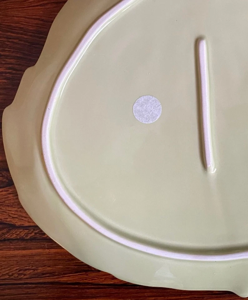 Platos de cena (4) de Crate and Barrel, Barbara Eigen Platos de hoja verde Naturaleza Foto 3 de 4