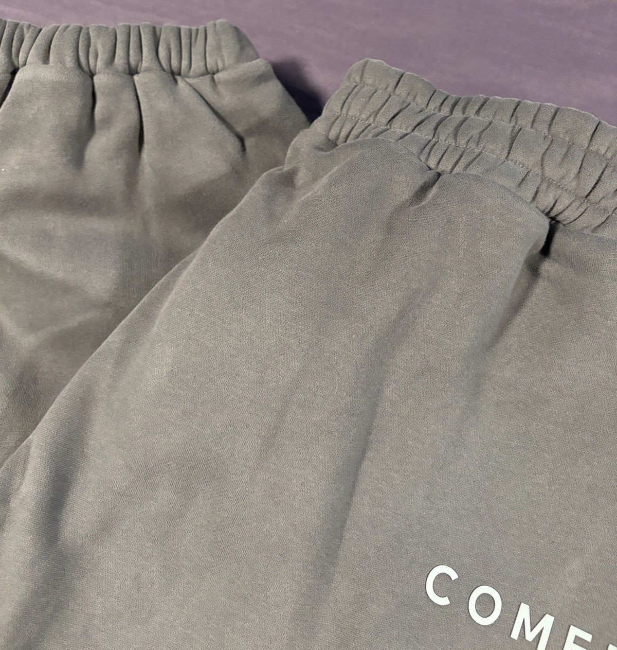 Comfrt Tranquil sweatpants Color- Charcoal Unisex Adult Size 3XL