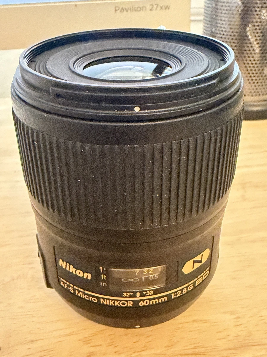 25+ Nikon Micro NIKKOR f/2.8 Camera Lenses 60mm Focal for sale