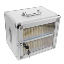 Mobile Phone Desktop Storage Rack Cellphone Locker for Classroom