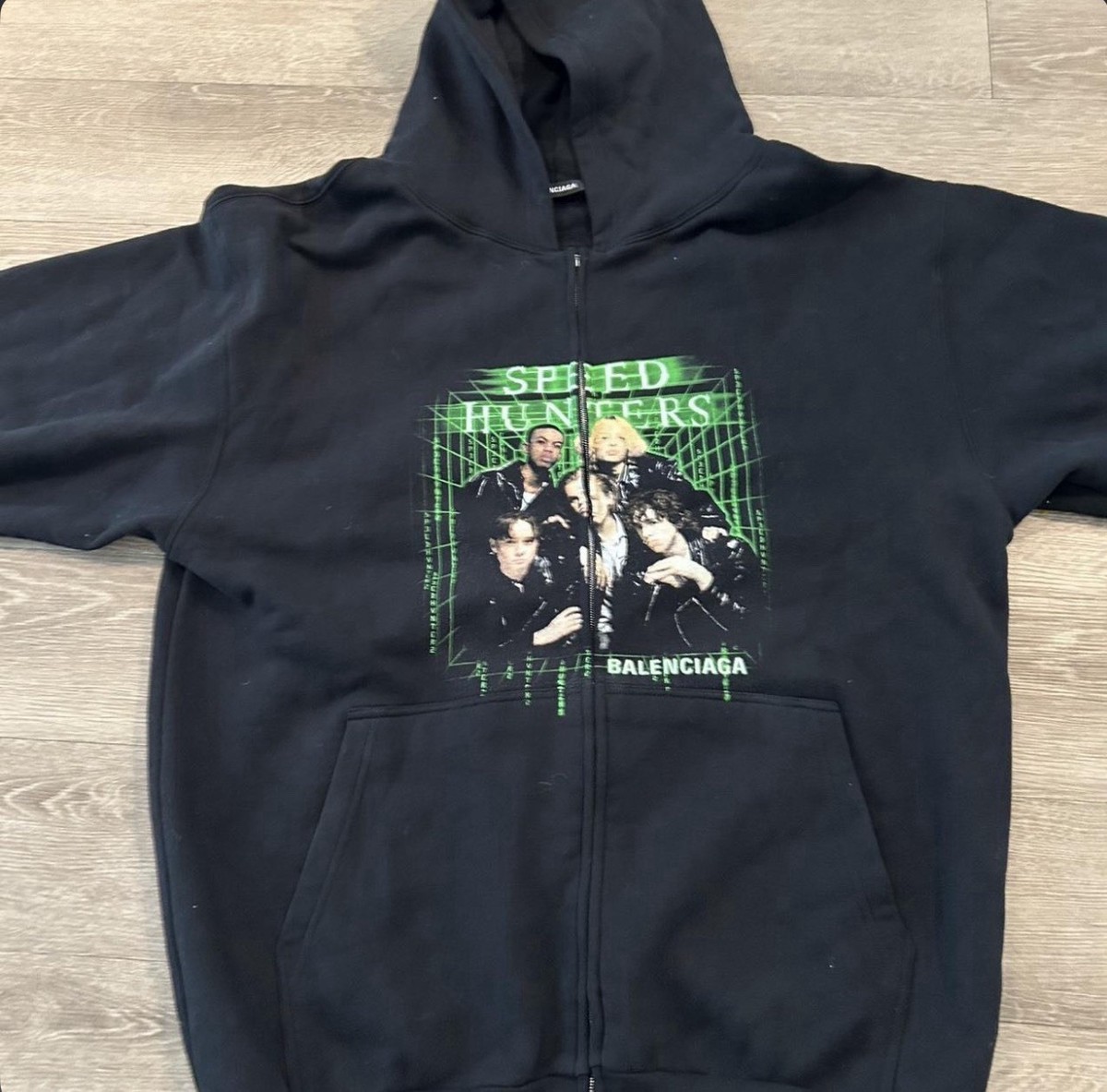 Balenciaga Speed Hunters Hoodie Size S Black 2018 Balenciaga | eBay