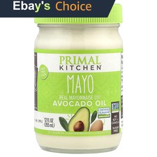 Primal Kitchen Mayonnaise with Avocado Oil 12 fl oz 355 ml Dairy-Free, Fast Ship