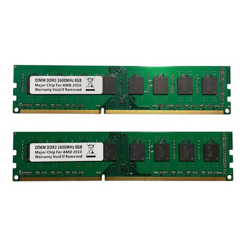 PC Ersatzteil 2x8GB DDR3 1600MHz PC3-12800 DIMM Desktop RAM AMD kompatibel 16GB 358377131979