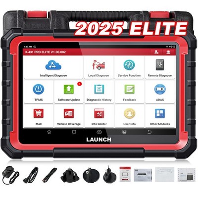 2025 LAUNCH X431 Pro Elite PRO 5 OBD2 Diagnosegerät ALLE SYSTEM ECU Codierung