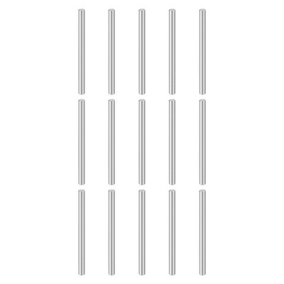 15 Stück Dübelstifte M4 x 60mm Edelstahl für Regalstützen
