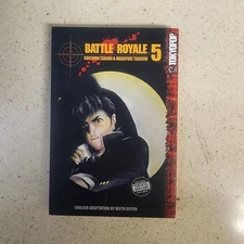 Battle Royale Manga Volume 5  Tokyopop English Koushun Takami Masayuki Taguchi