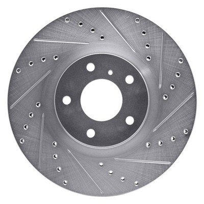 For Nissan Altima 05-06 Brake Rotor DFC Premium Drilled & Slotted Front