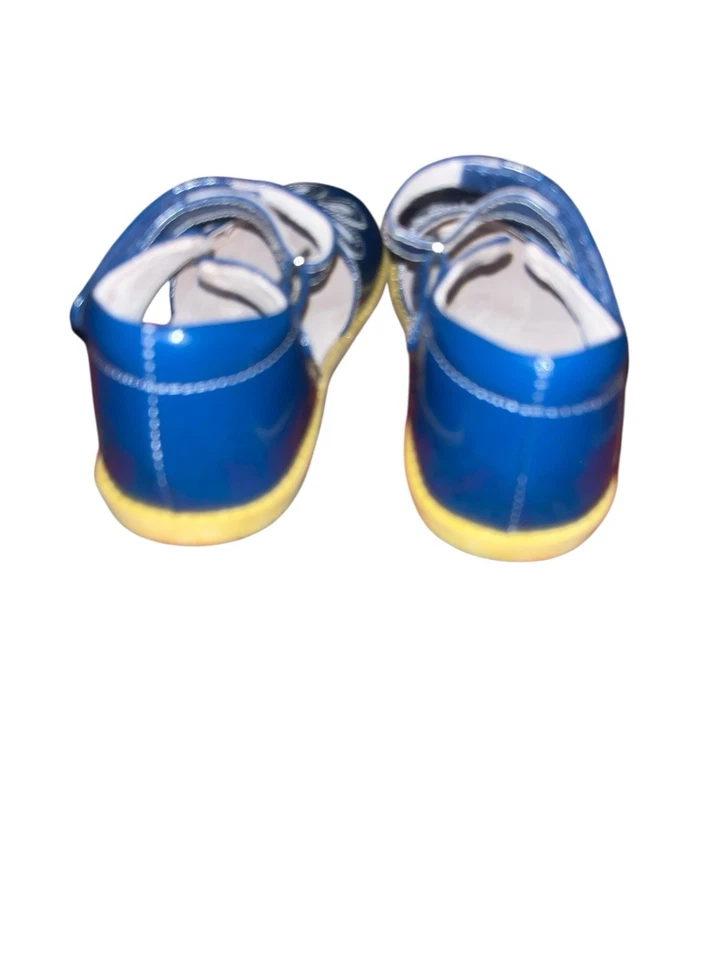 Livie & Luca Azul Pétalo Mary Jane Charol Niñas Talla 1 Foto 3 de 4