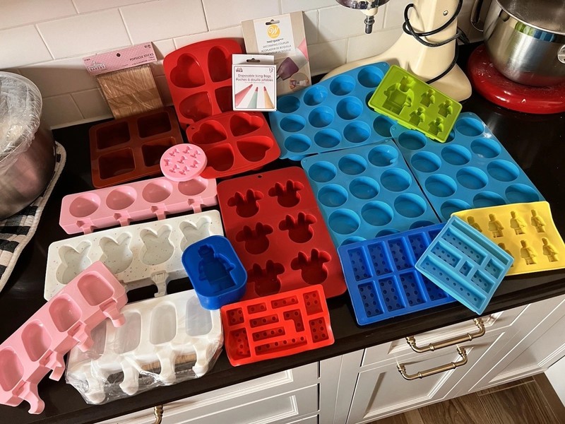 Assorted Candy/Chocolate/Soap Molds 