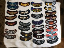 Harley Owners Group Yearly Rocker Patches 1994-2011 Plus Others