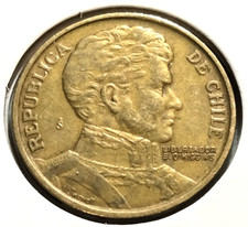 1978  Chile  1  Peso  Coin - KM#208A -   (IN#16562)